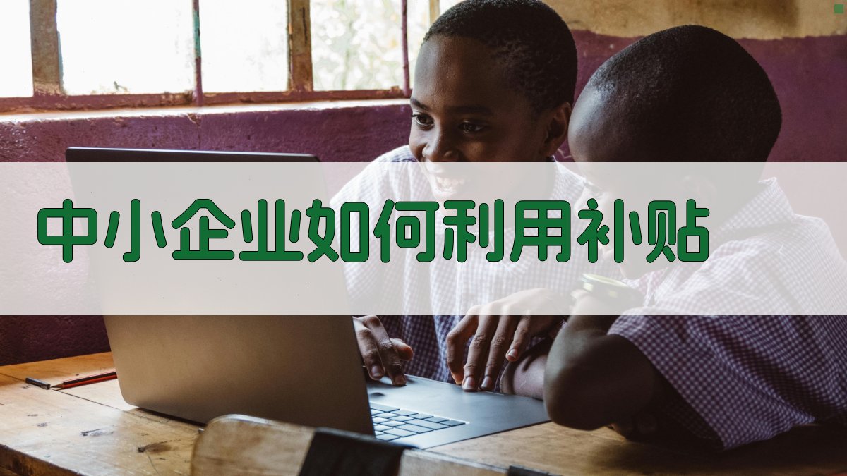 中小企业如何利用补贴 图2