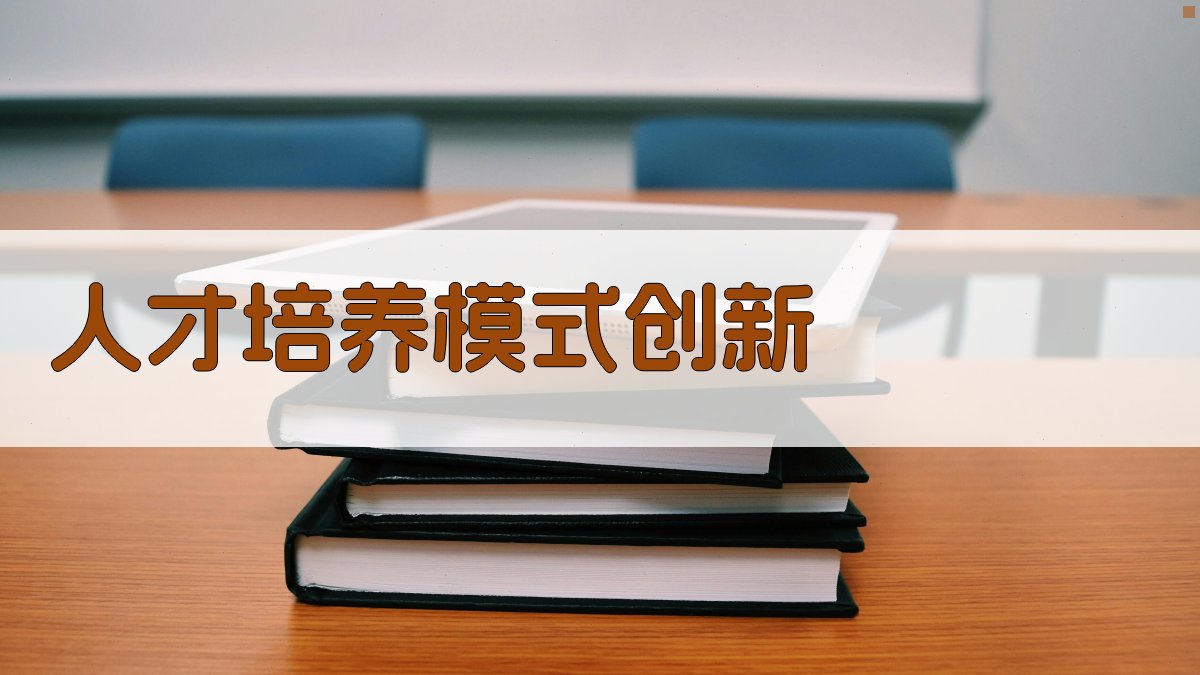 人才培养模式创新 图4