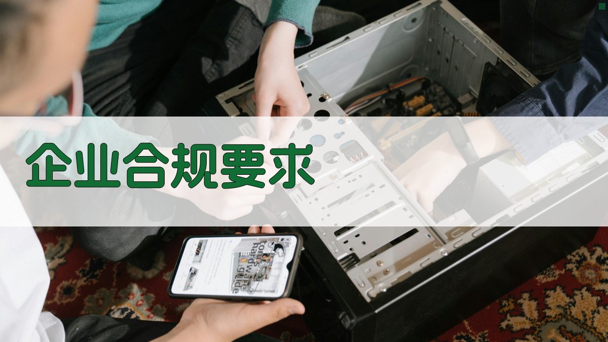 企业合规要求 图3