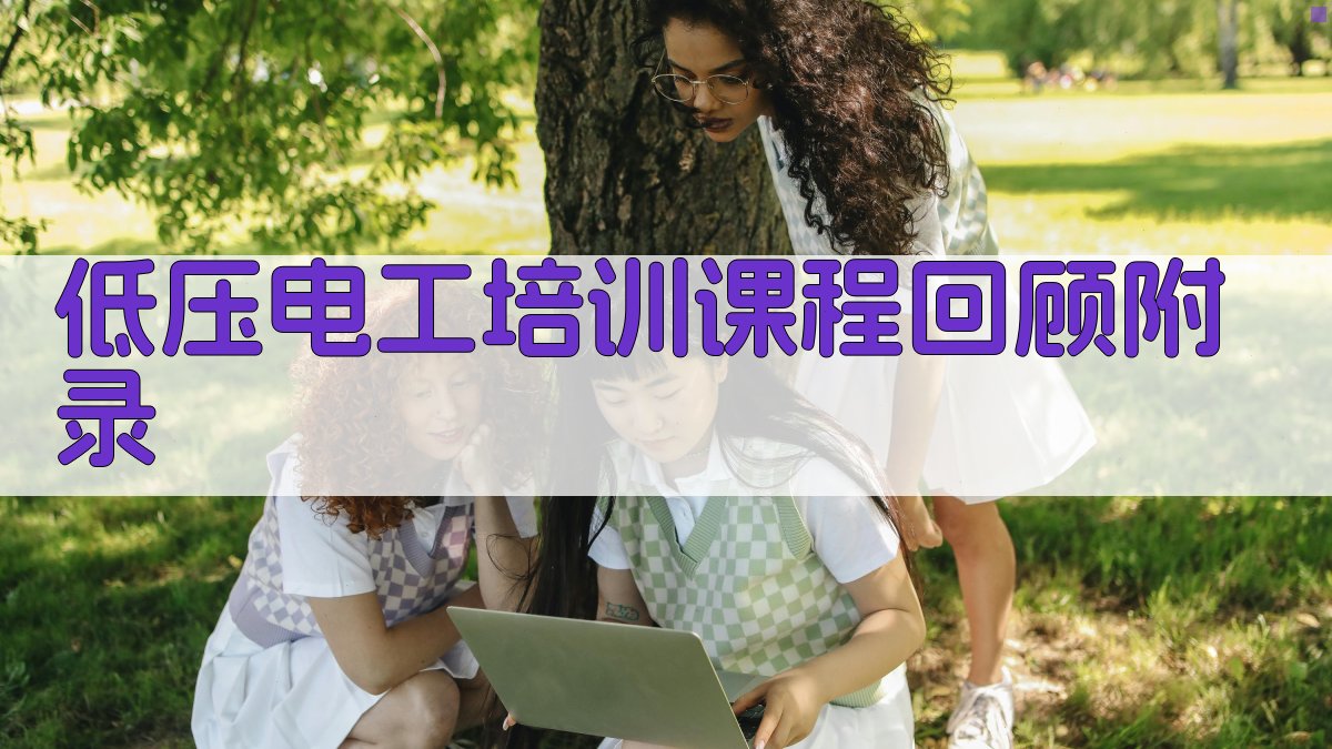低压电工培训课程回顾 · 附录 图5