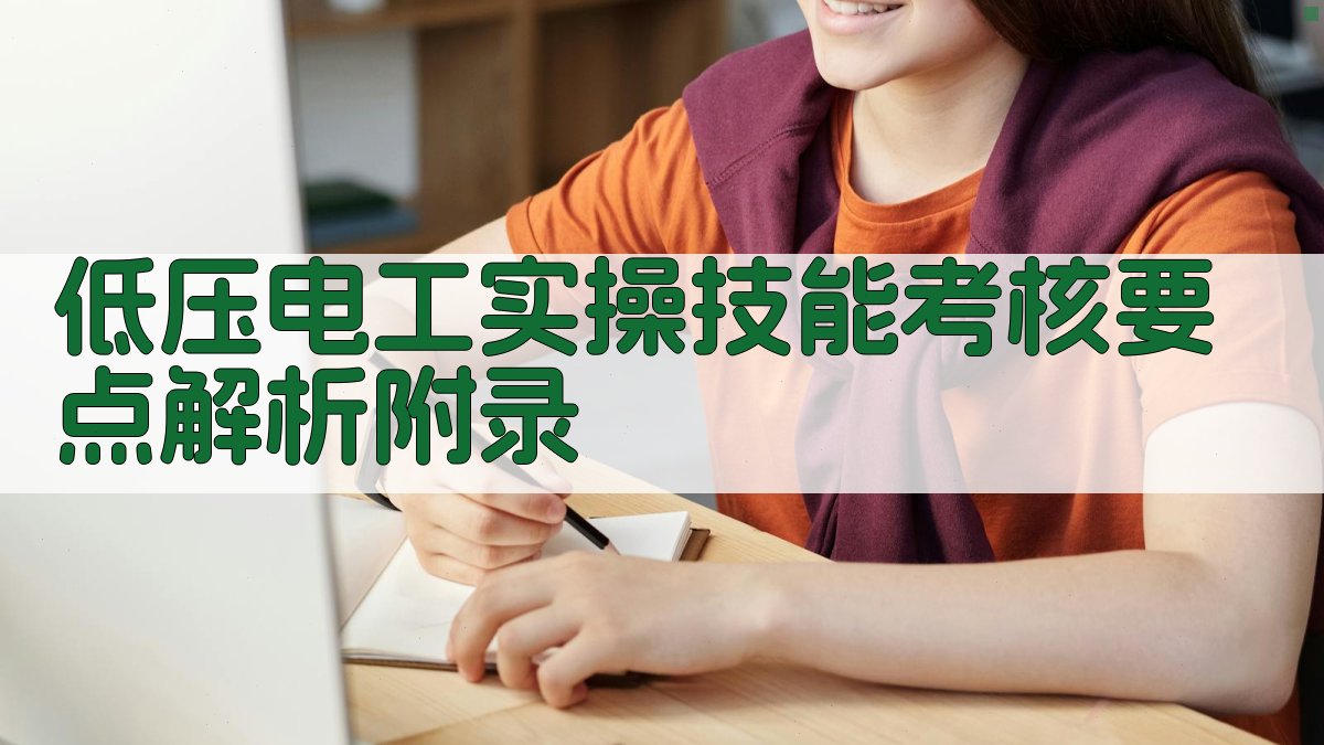 低压电工实操技能考核要点解析 · 附录 图4