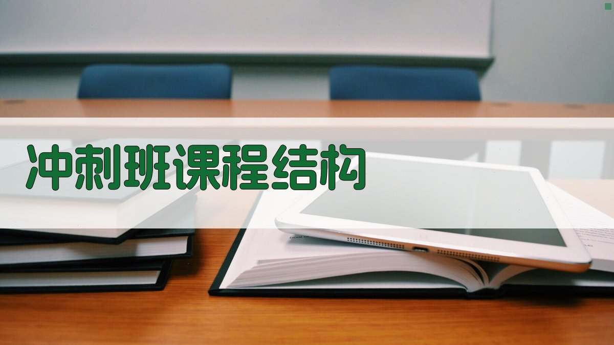 冲刺班课程结构 图2