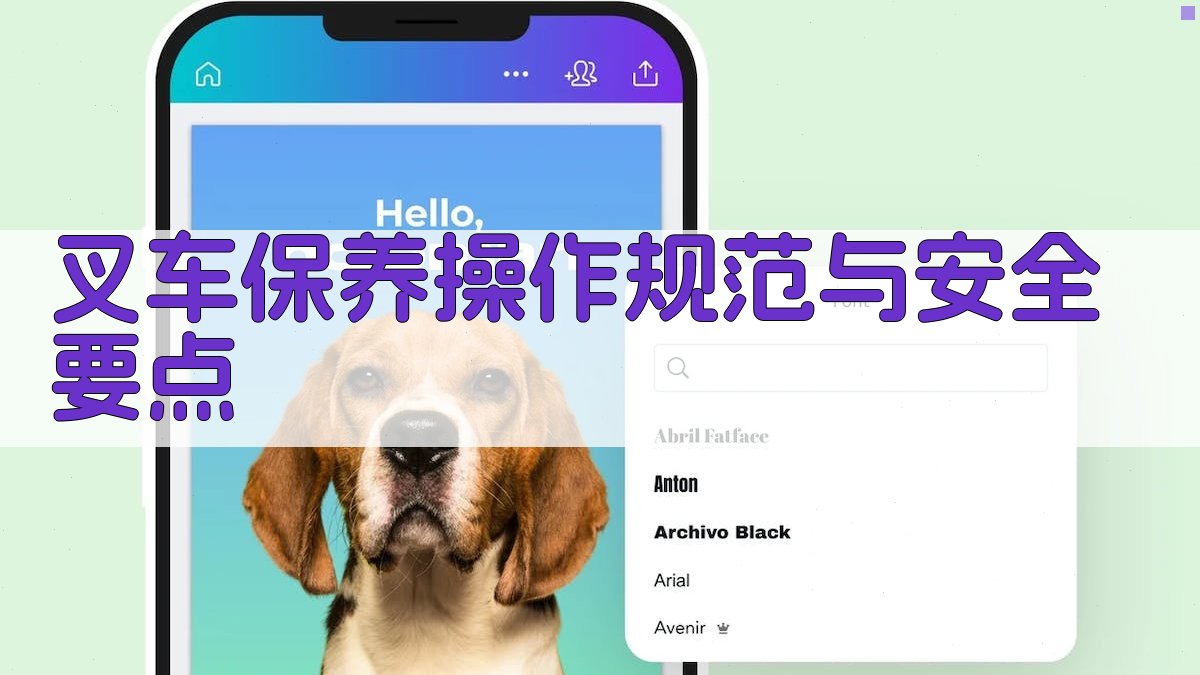 叉车保养操作规范与安全要点 图4