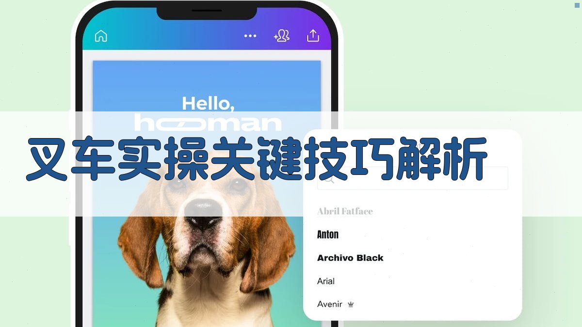 叉车实操关键技巧解析 图2