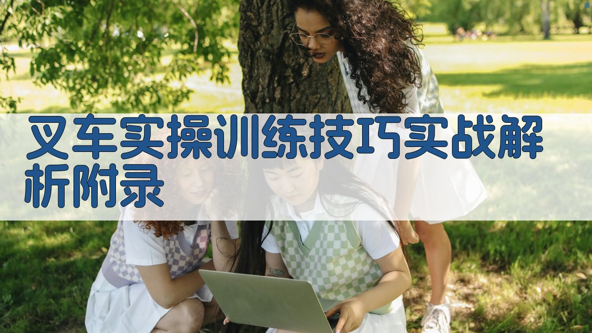 叉车实操训练技巧实战解析 · 附录 图4