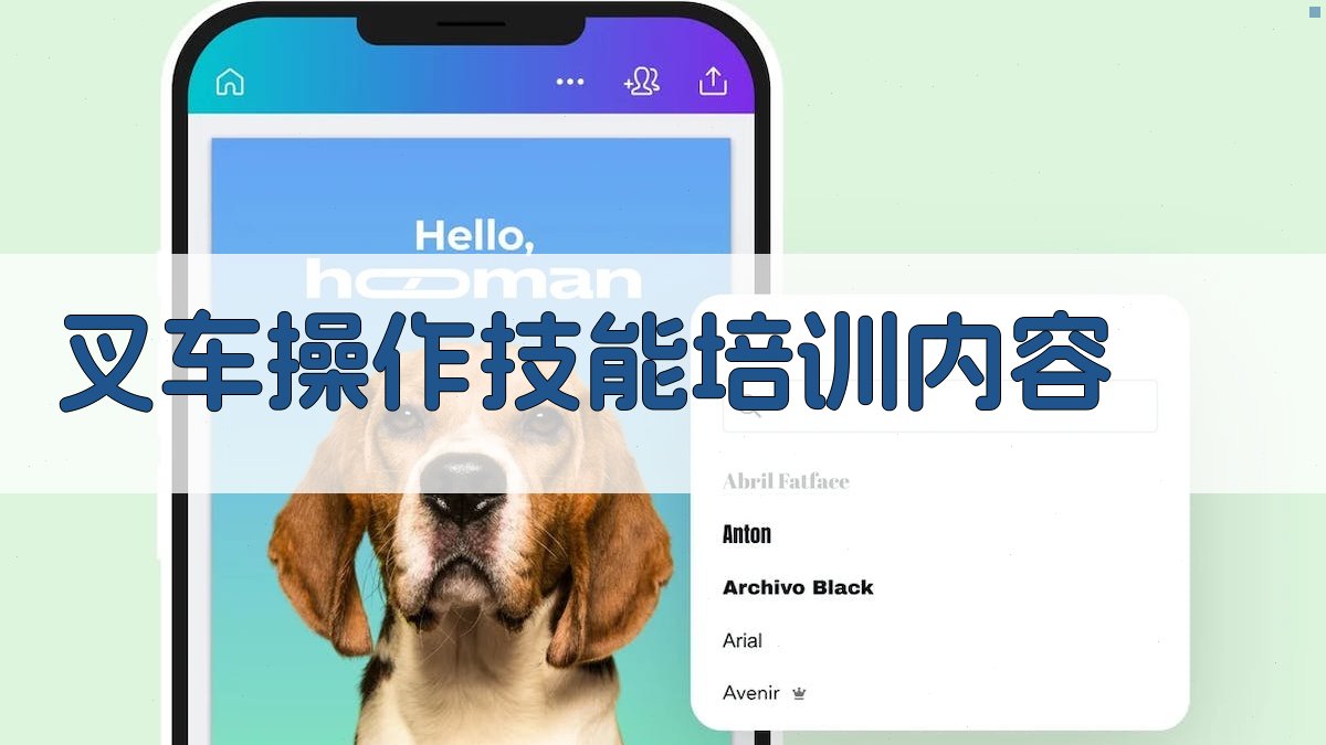 叉车操作技能培训内容 图1