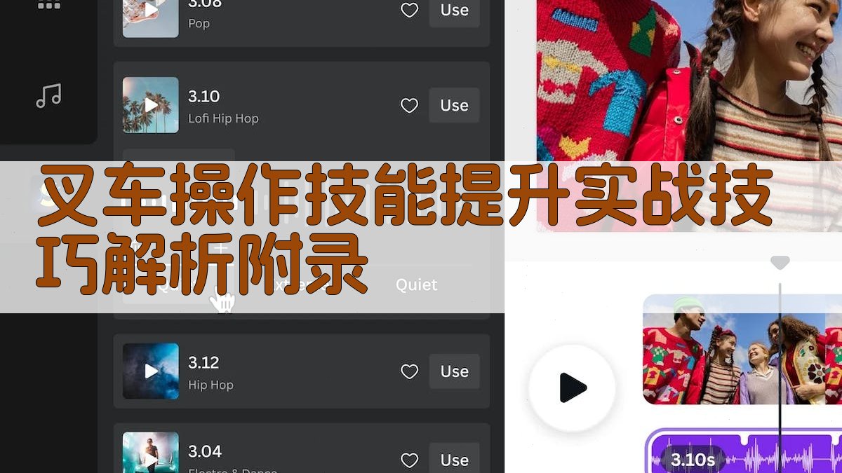 叉车操作技能提升实战技巧解析 · 附录 图4