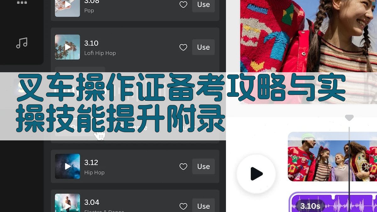 叉车操作证备考攻略与实操技能提升 · 附录 图4