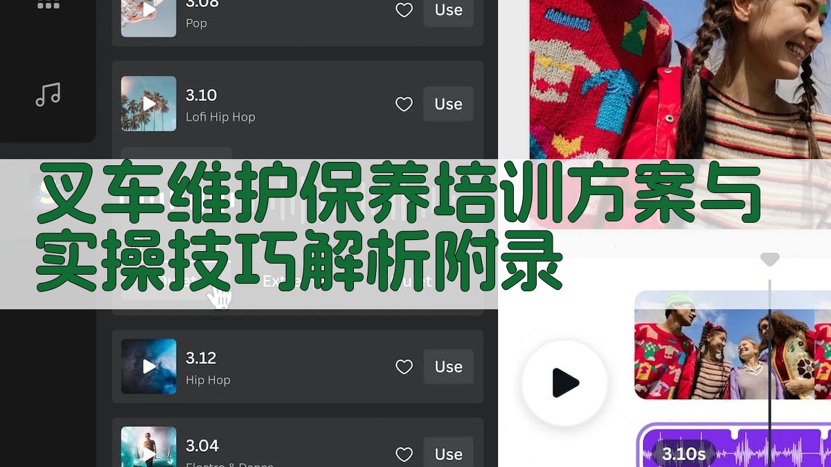叉车维护保养培训方案与实操技巧解析 · 附录 图4