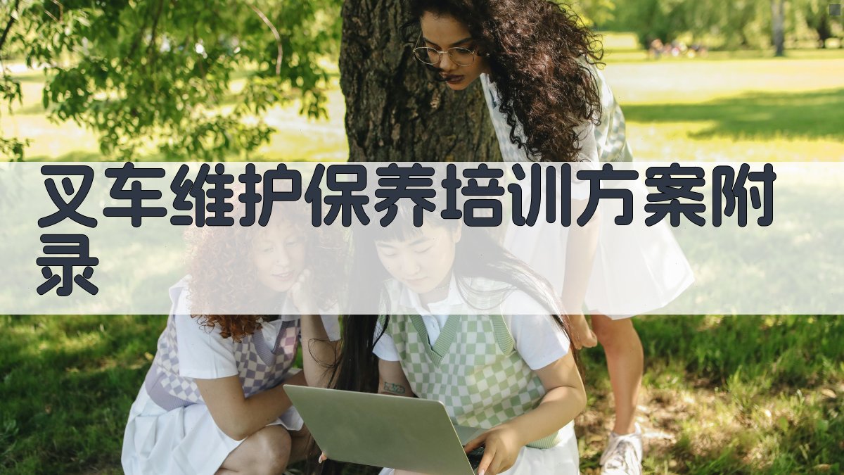 叉车维护保养培训方案 · 附录 图5
