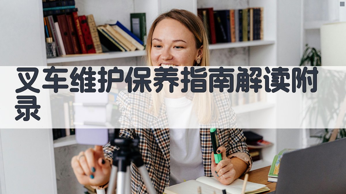 叉车维护保养指南解读 · 附录 图5