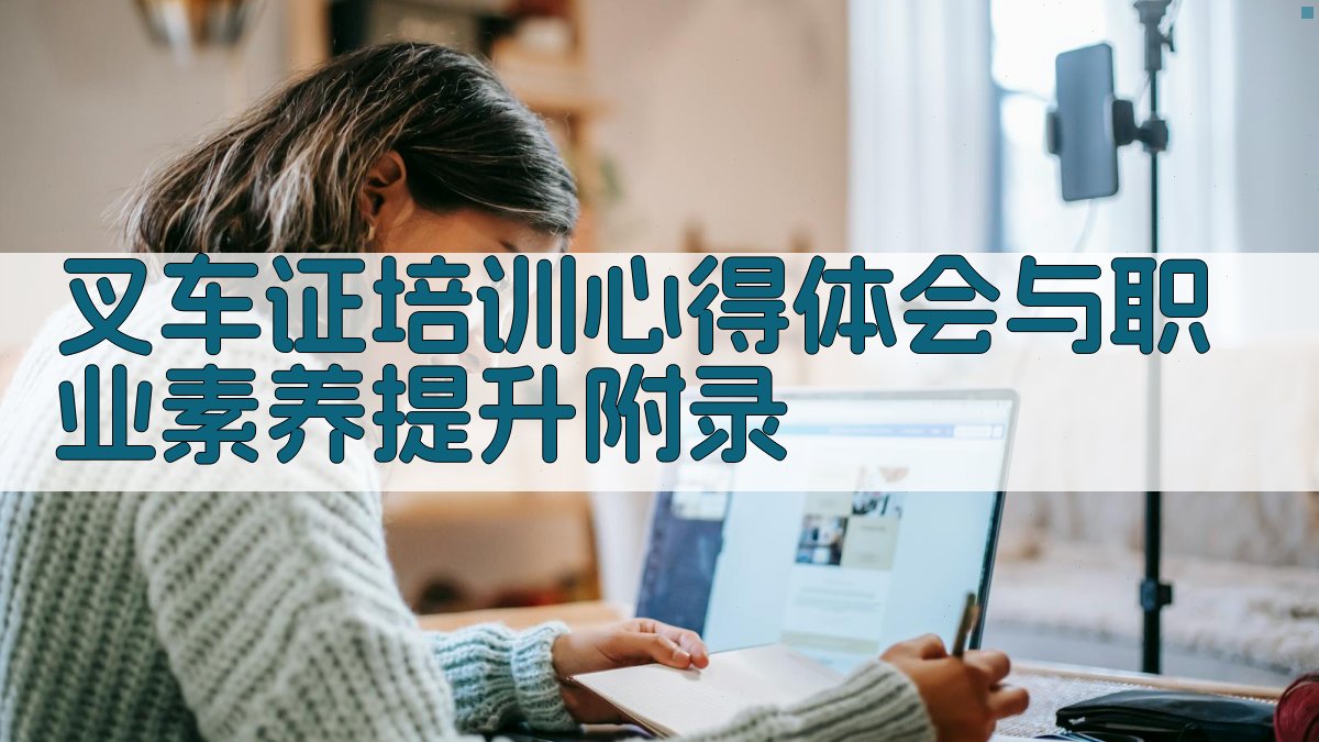 叉车证培训心得体会与职业素养提升 · 附录 图5