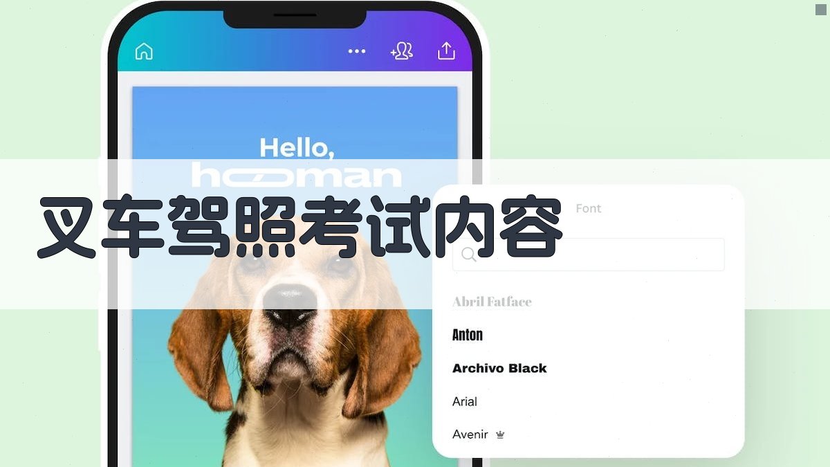 叉车驾照考试内容 图1