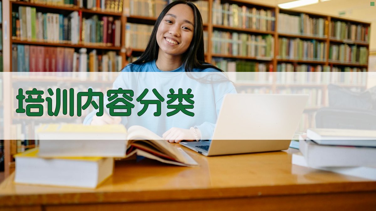 培训内容分类 图1
