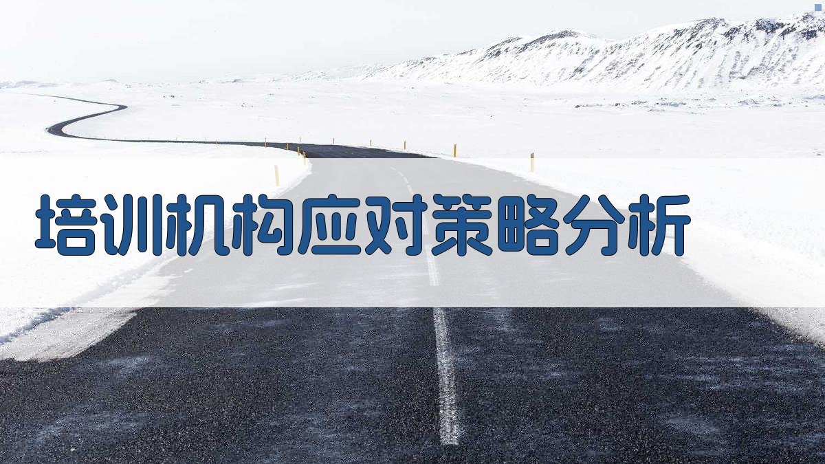 培训机构应对策略分析 图3