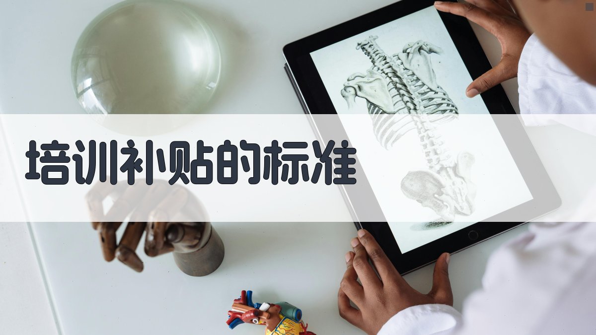 培训补贴的标准 图3