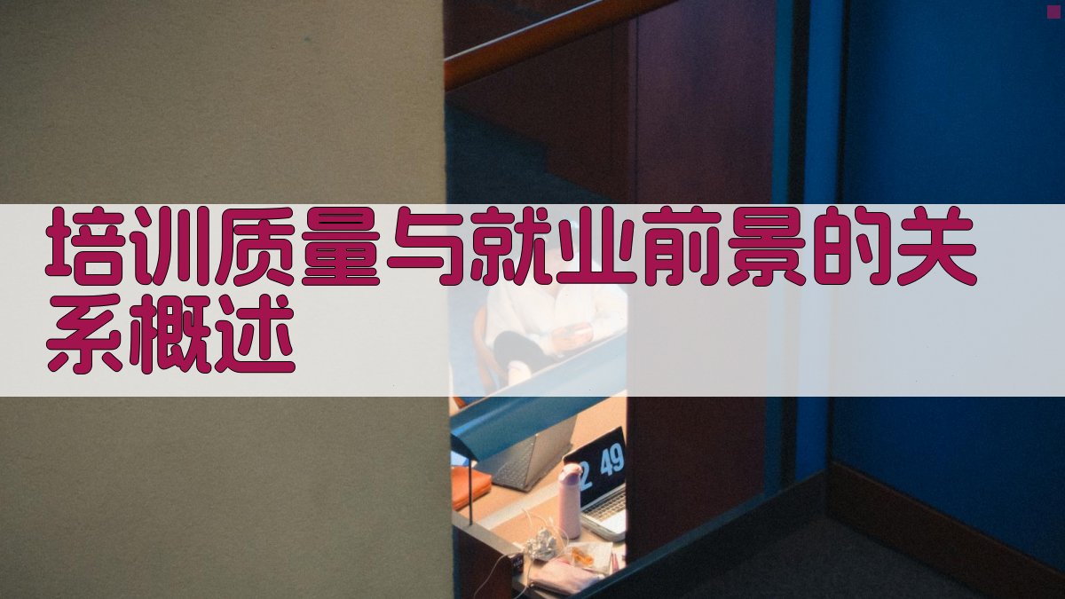 培训质量与就业前景的关系概述 图1