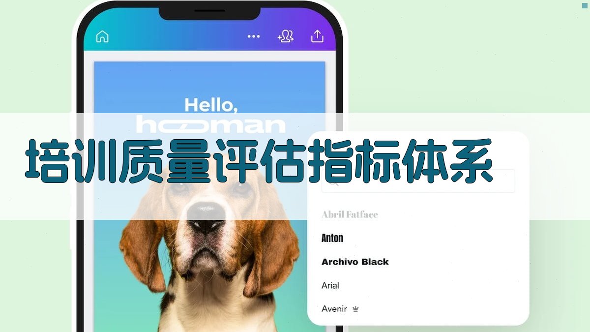 培训质量评估指标体系 图2