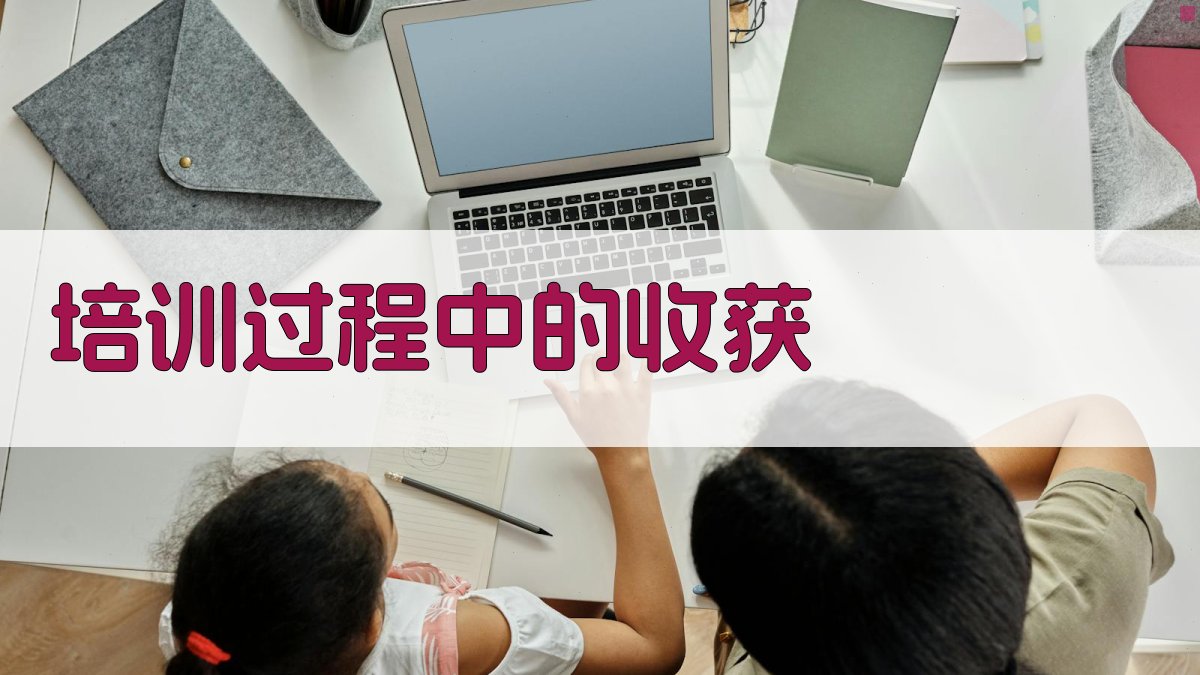 培训过程中的收获 图2