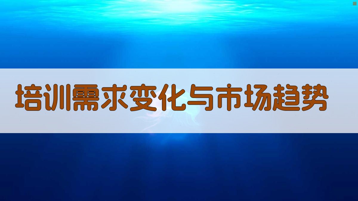 培训需求变化与市场趋势 图2