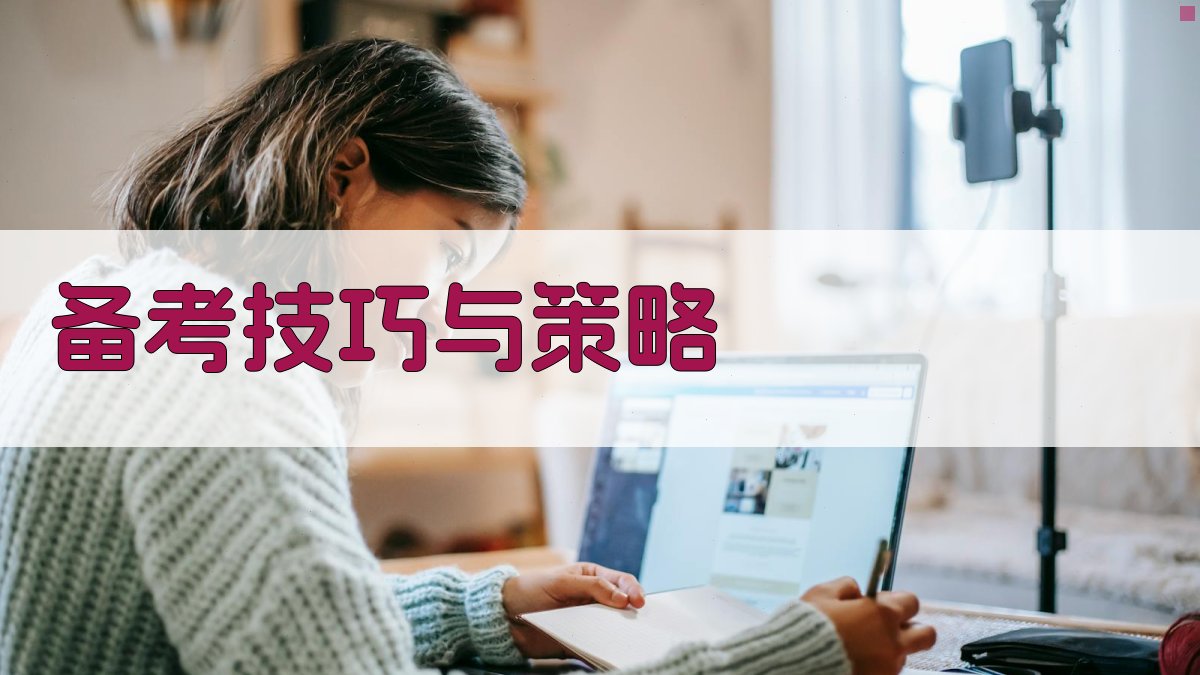 备考技巧与策略 图3