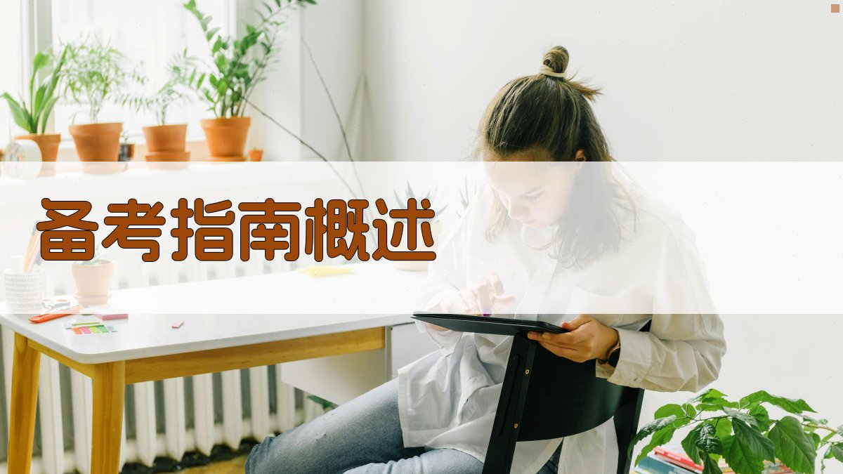 备考指南概述 图1