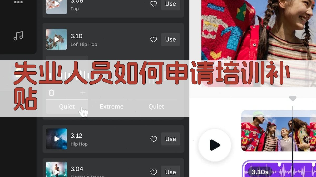 失业人员如何申请培训补贴 图1