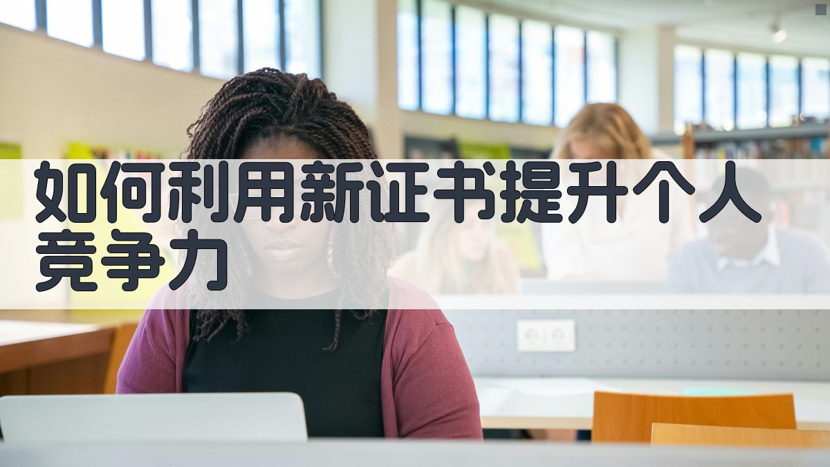 如何利用新证书提升个人竞争力 图4