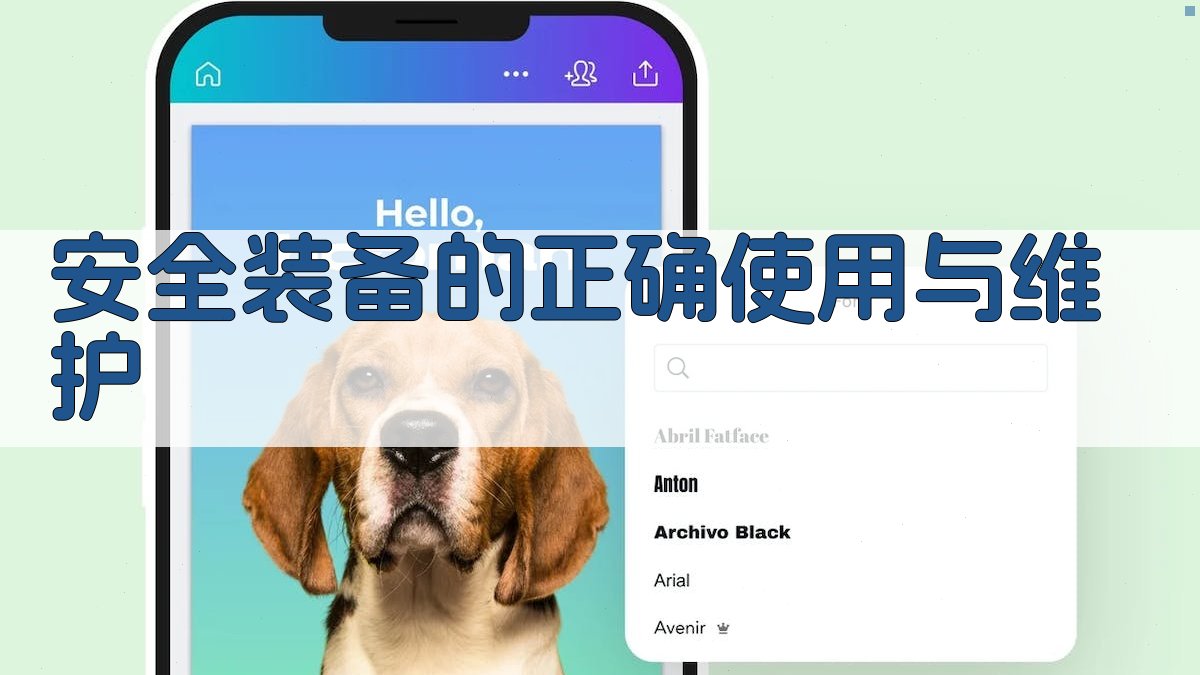 安全装备的正确使用与维护 图2