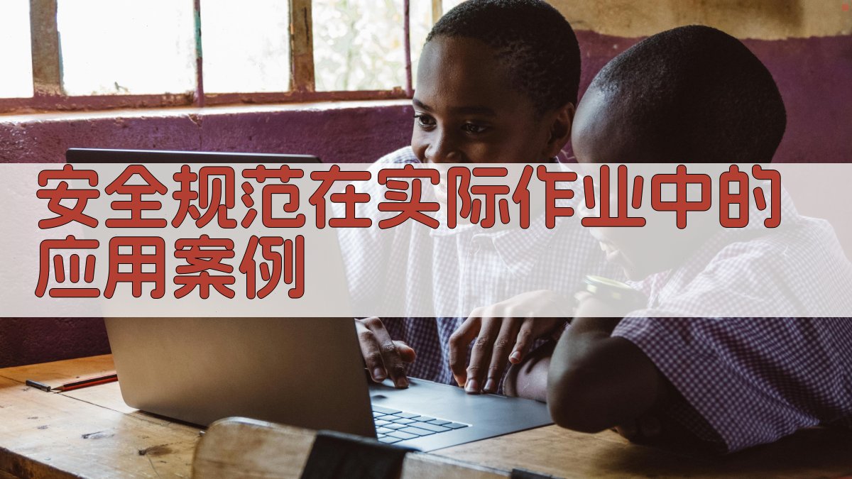 安全规范在实际作业中的应用案例 图4