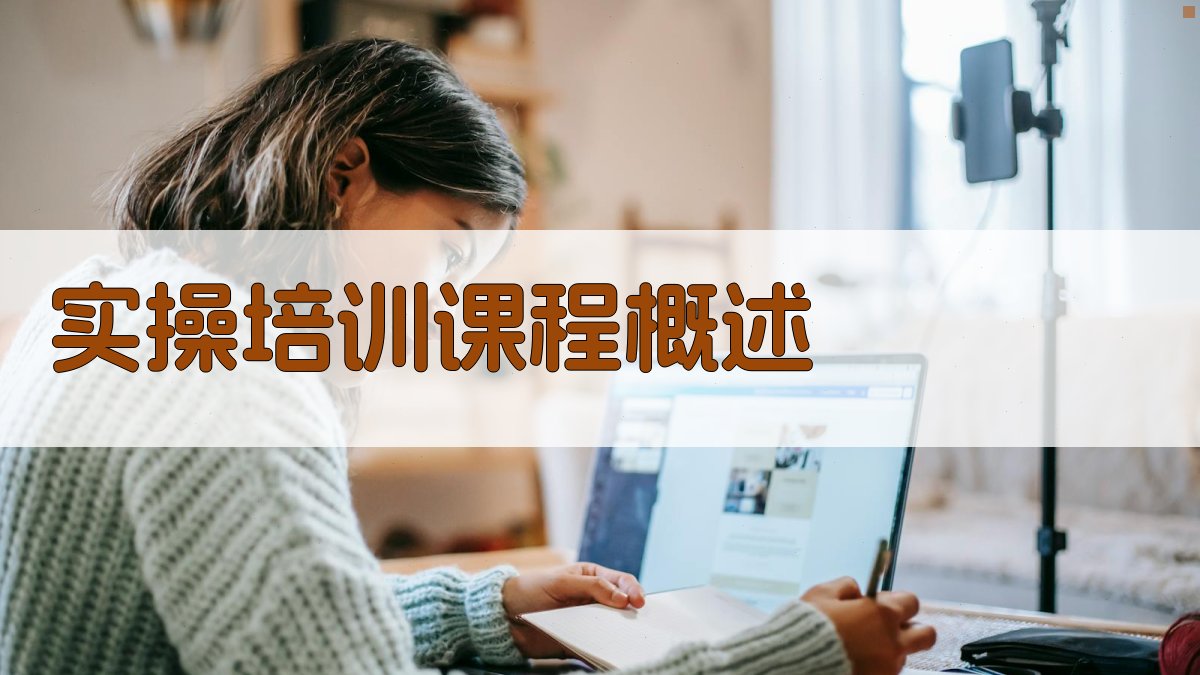 实操培训课程概述 图1