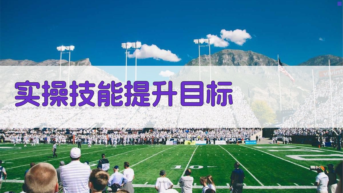 实操技能提升目标 图1