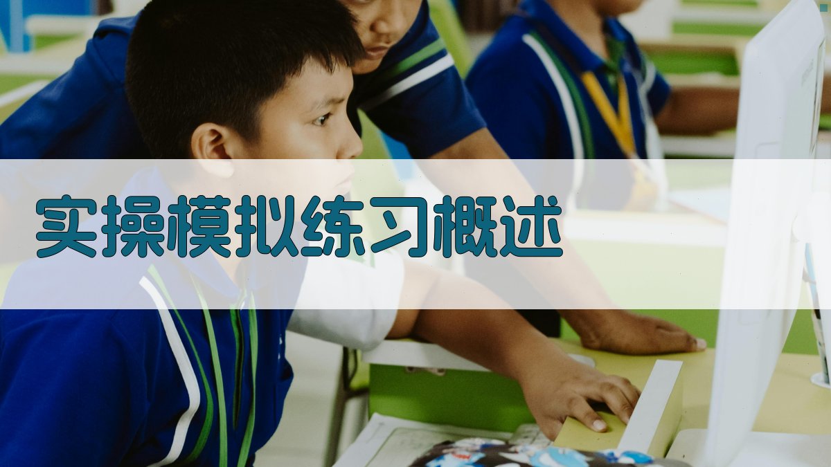 实操模拟练习概述 图1