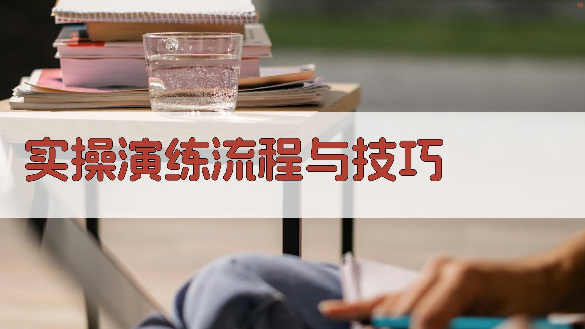 实操演练流程与技巧 图3