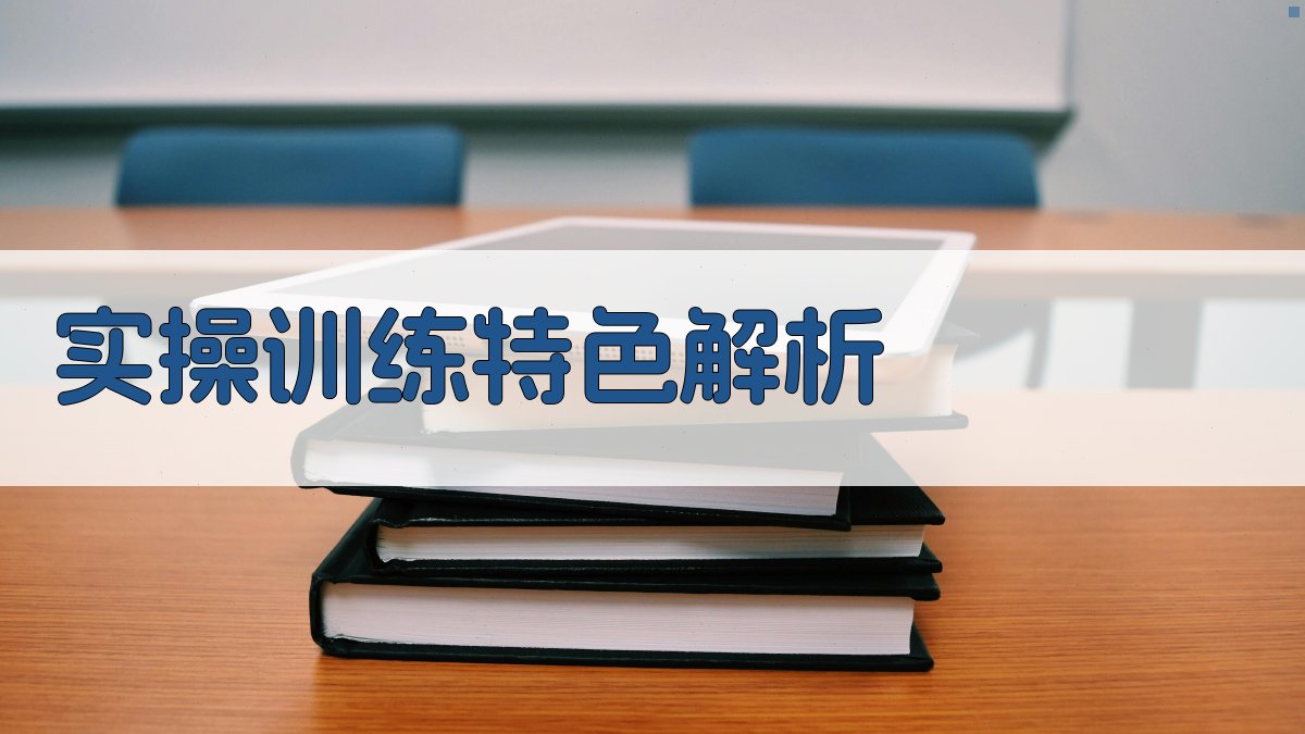 实操训练特色解析 图1