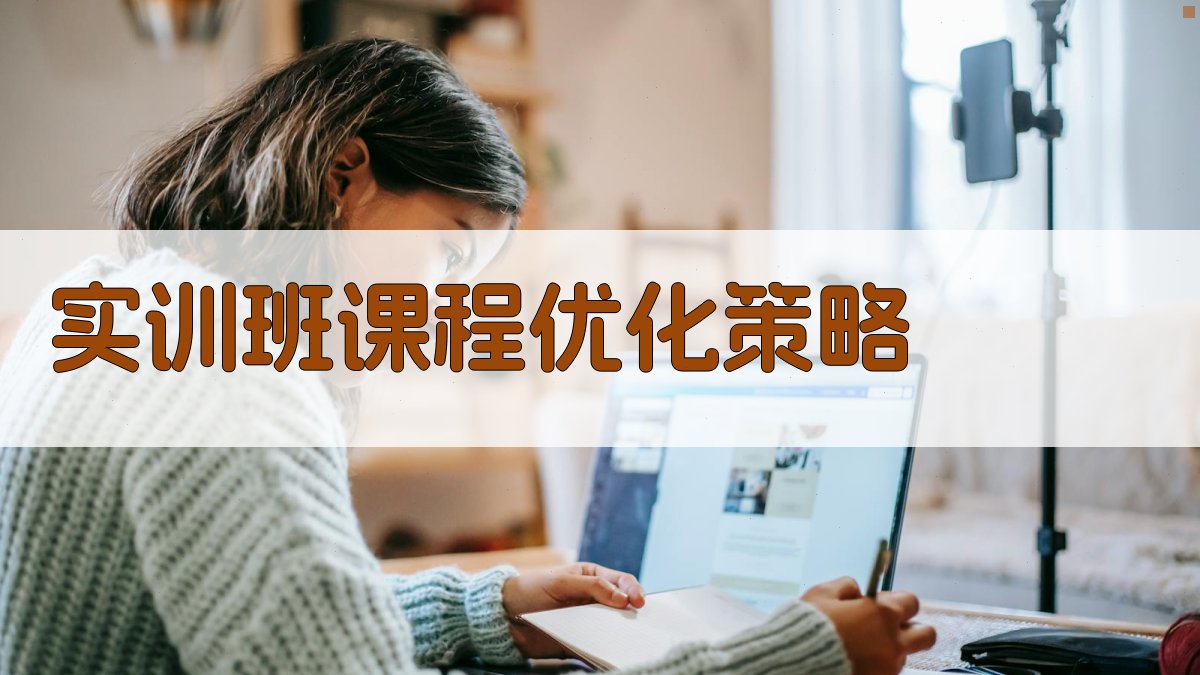 实训班课程优化策略 图2
