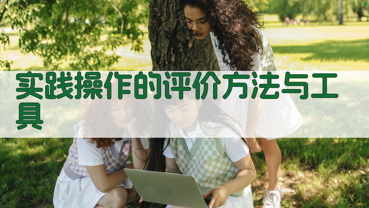 实践操作的评价方法与工具 图3