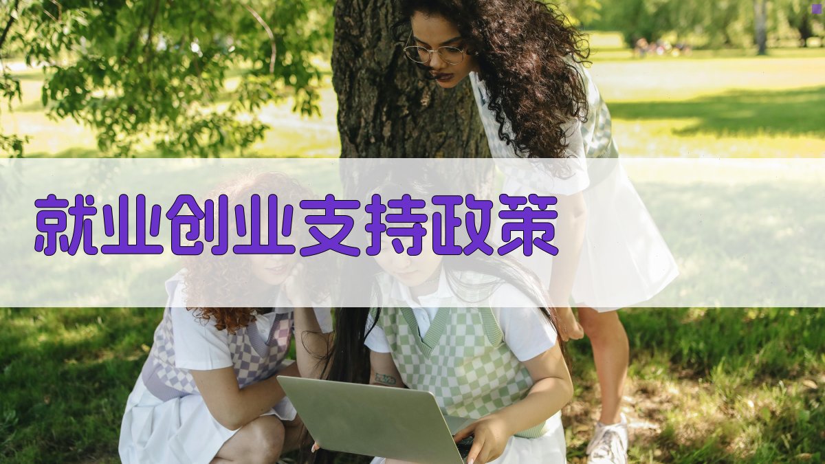 就业创业支持政策 图2