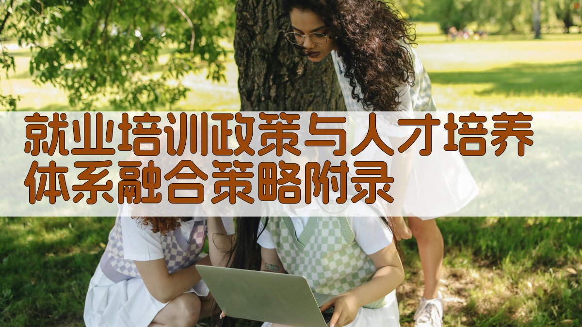 就业培训政策与人才培养体系融合策略 · 附录 图3