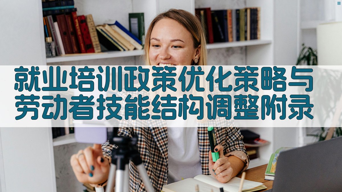 就业培训政策优化策略与劳动者技能结构调整 · 附录 图4