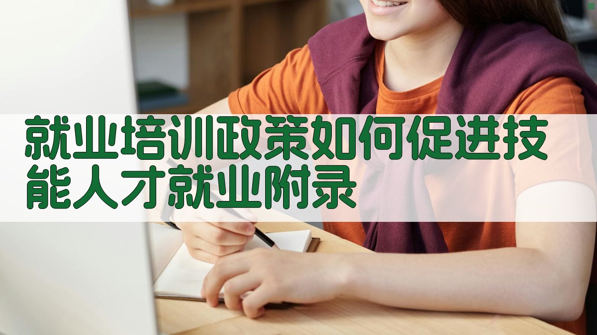 就业培训政策如何促进技能人才就业 · 附录 图4