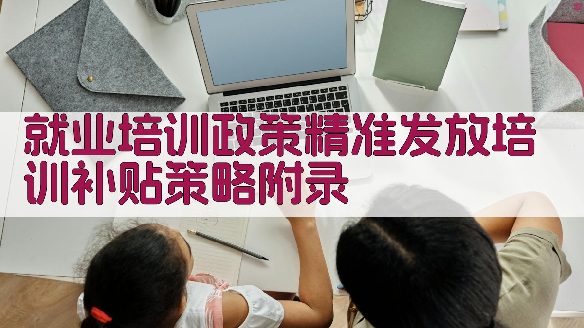 就业培训政策精准发放培训补贴策略 · 附录 图1