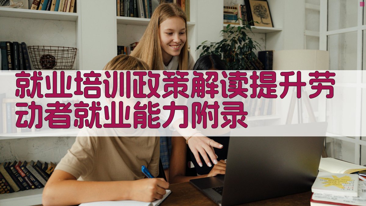 就业培训政策解读提升劳动者就业能力 · 附录 图5