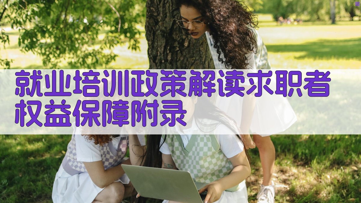 就业培训政策解读求职者权益保障 · 附录 图5
