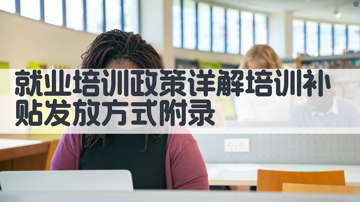 就业培训政策详解培训补贴发放方式 · 附录 图4