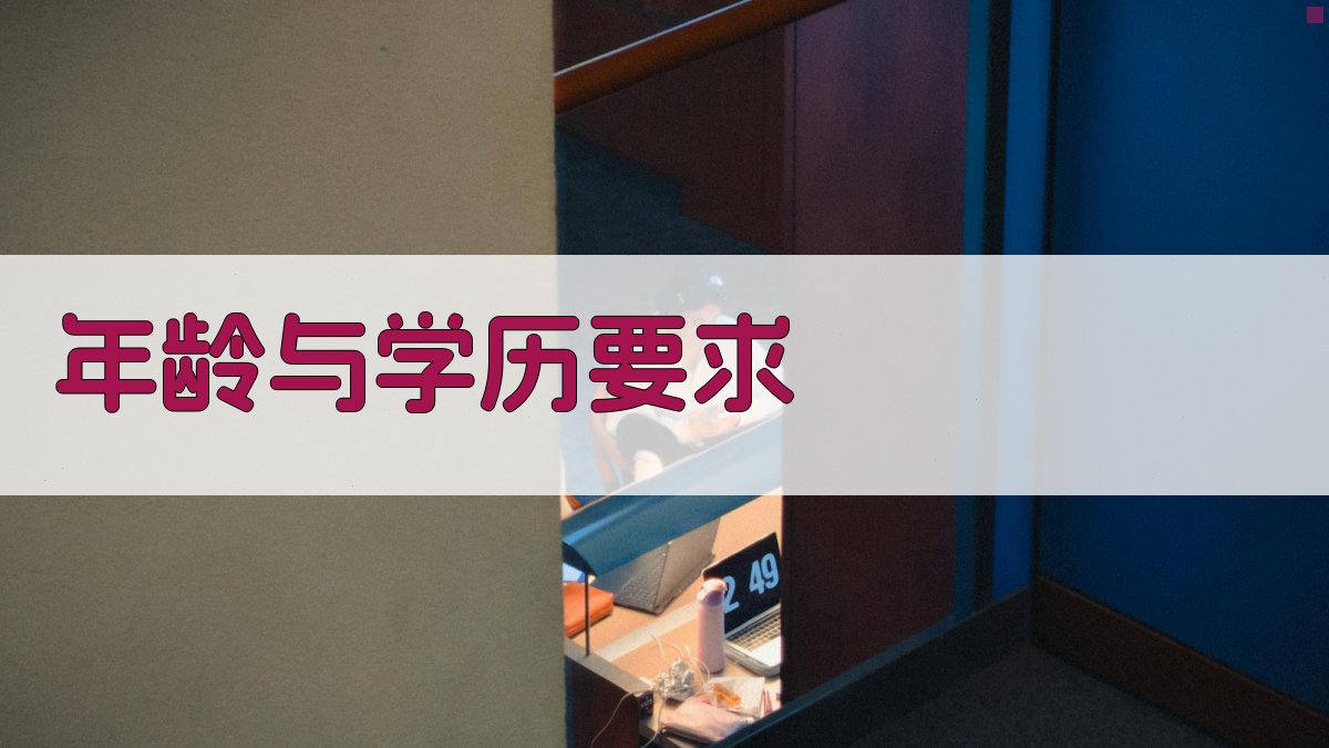 年龄与学历要求 图2