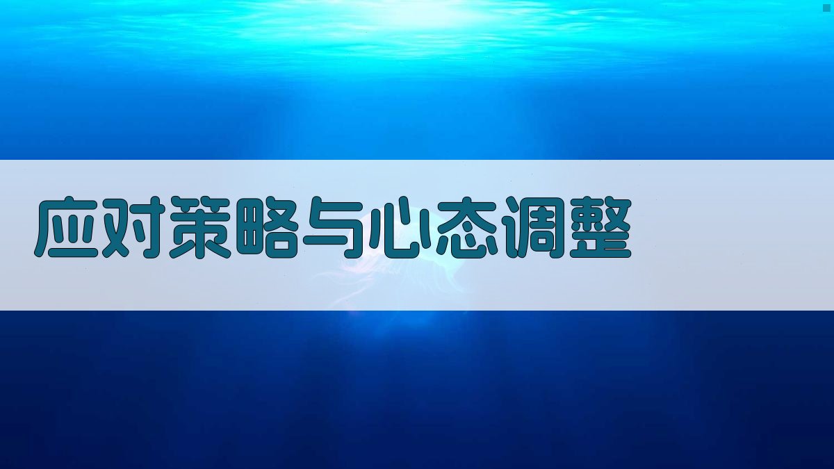 应对策略与心态调整 图3