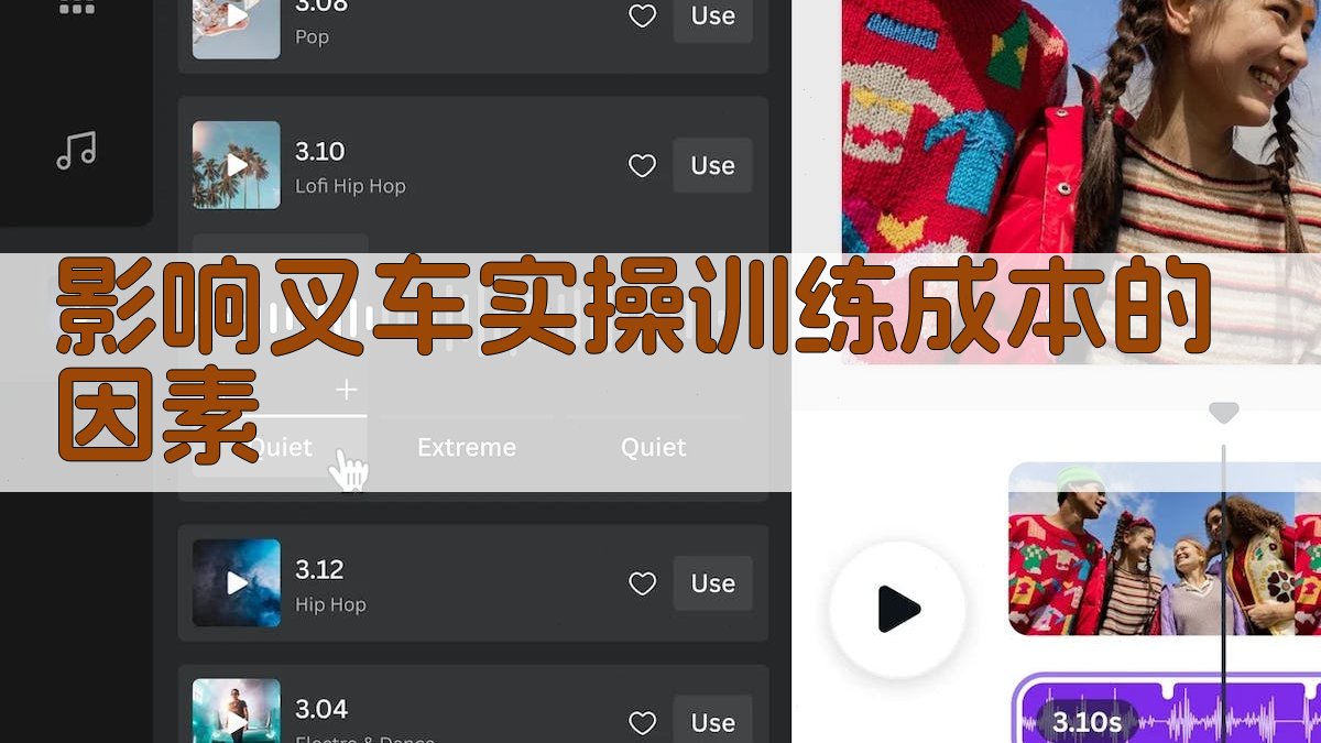 影响叉车实操训练成本的因素 图1