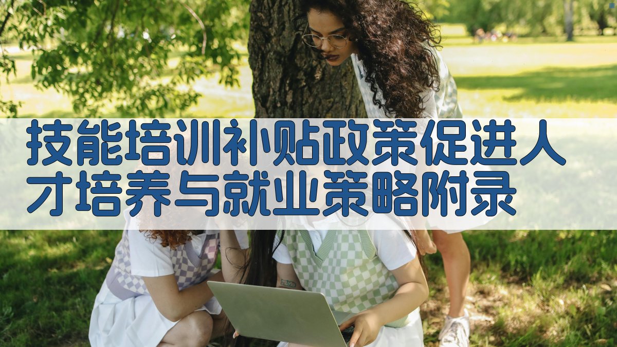 技能培训补贴政策促进人才培养与就业策略 · 附录 图4