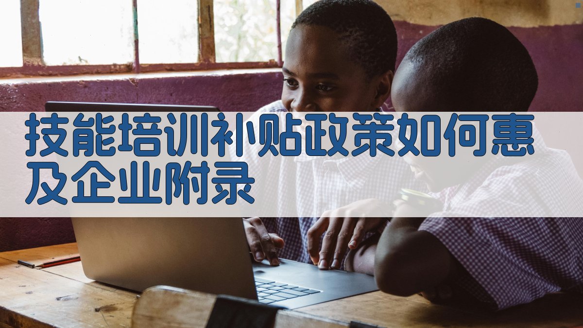 技能培训补贴政策如何惠及企业